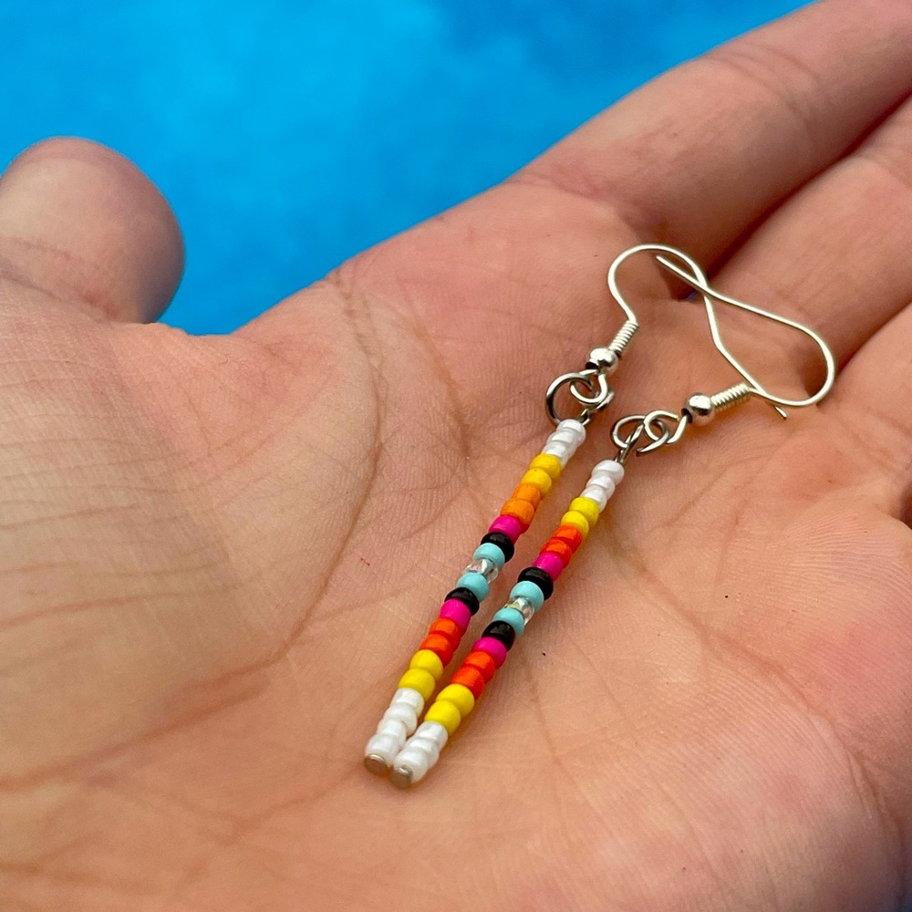 Sunset Over The West earrings🌅